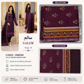 SALIM Design-05 3 Piece Printed Lawn Suit